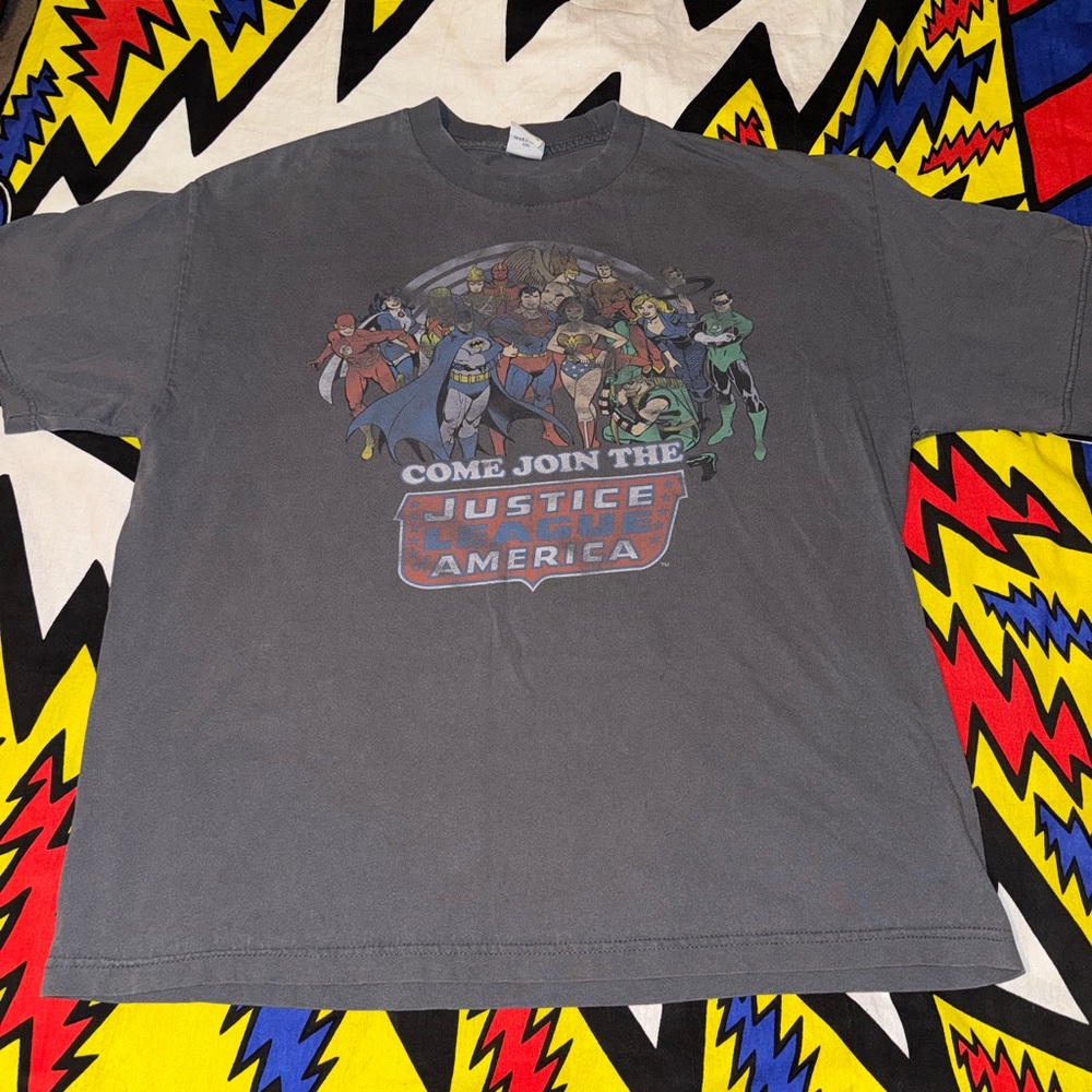 Vintage DC Comics Originals “Come Join the Justice League” T Shirt